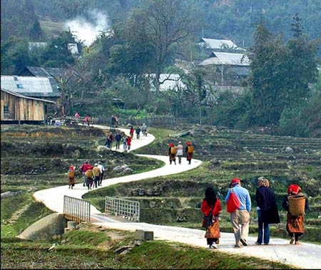 Một góc bản Tả Phìn Sapa