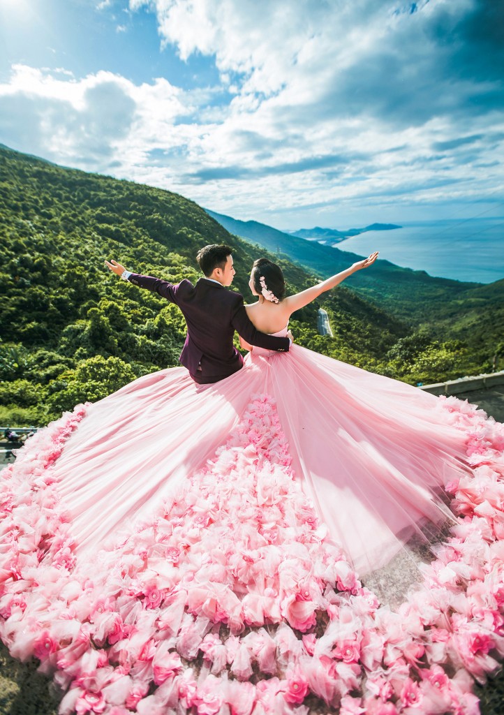 Ảnh cưới tại Đèo Hải Vân